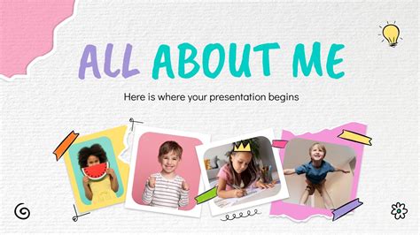 All About Me Powerpoint Template Free Download