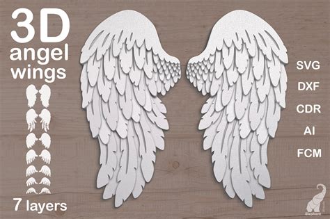 Angel Wing Template Free Download And Printable Designs