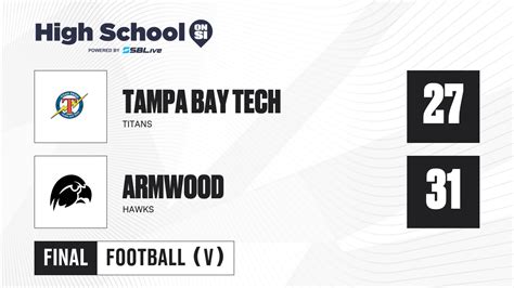 Armwood Vs Tampa Bay Tech: High School Football Rivals