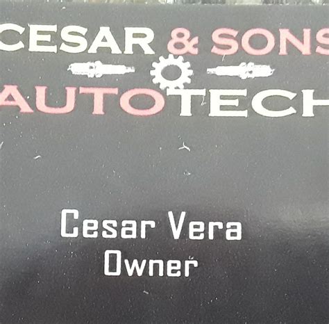 Auto Tech Experts: Cesar And Sons Leading The Way