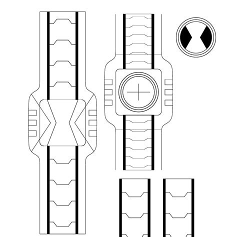 Ben 10 Omniverse Omnitrix Template Guide