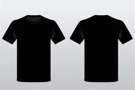 Black T Shirt Design Template Ideas