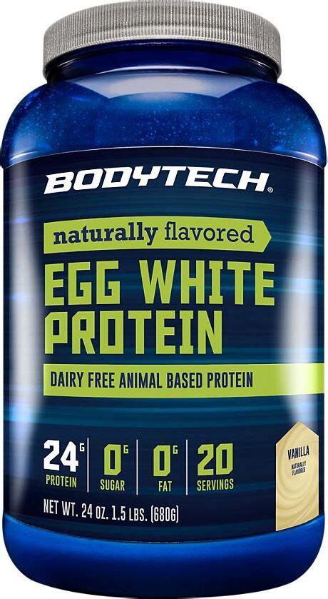 Body Tech Egg White Protein: Pure And Lean Fuel