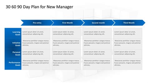 Boost Productivity With 30-60-90 Day Plan Template Excel