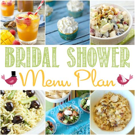 Bridal Shower Menu Planning Made Easy