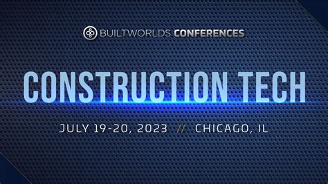 Building The Future: Construction Tech Conference Insights