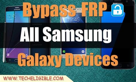 Bypass Frp Lock On Tech Eligible Devices Easily