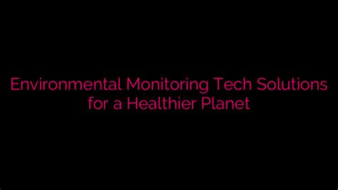 Clear Water Tech Solutions For A Healthier Environment