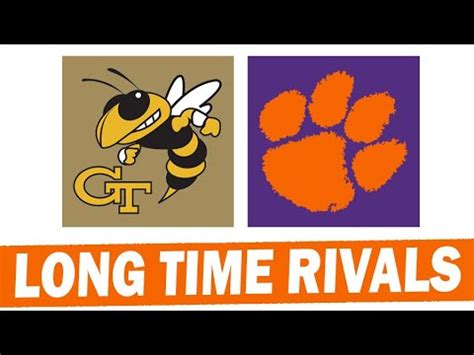 Clemson Vs Georgia Tech Football Rivalry History