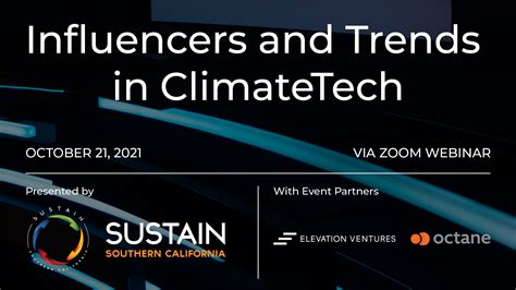 Climate Tech Conferences: Connect, Innovate, And Sustain