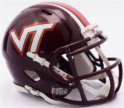 Collectible Virginia Tech Mini Football Helmets