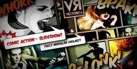 Comic Book After Effects Template Download