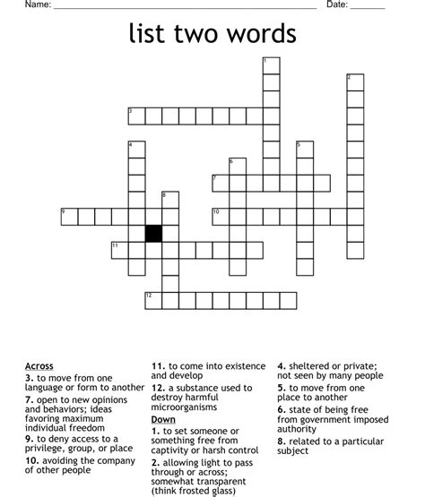 Cracking The Tech Expert Two-Word Crossword Code