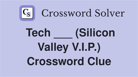 Cracking The Tech Silicon Valley Crossword Code