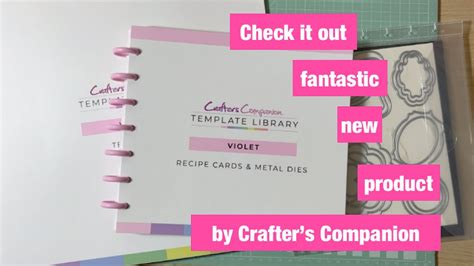 Crafters Companion Template Library Essentials For Paper Crafters