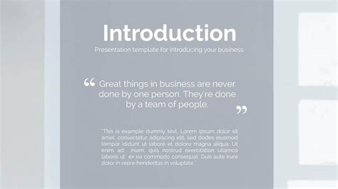 Crafting The Perfect Introduction Template For Presentations