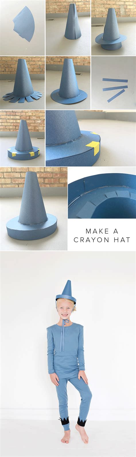 Crayon Costume Template Diy Guide For Kids