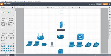 Create Professional Excel Network Diagram Template Easily