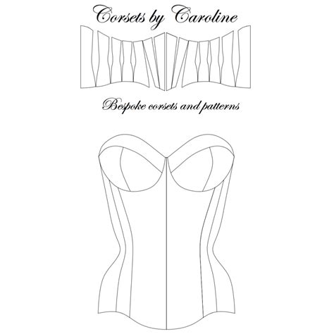 Create Your Dream Corset With A Template Free Pattern