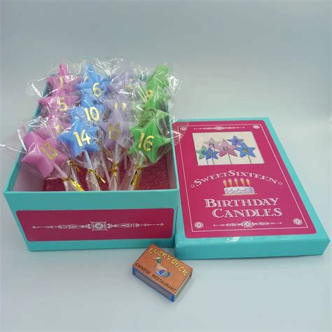 Create Your Own Magic With 16 Wishes Candles Box Template