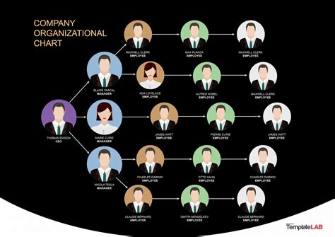 Creative Organizational Chart Templates For Business Success