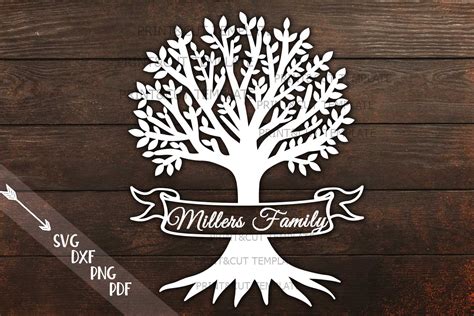 Cricut Family Tree Svg Template Free Download Now