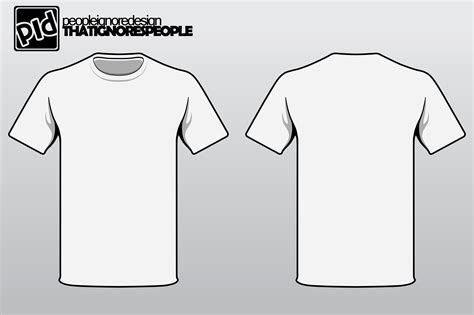 Customizable Blank T Shirt Template Design