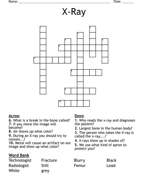 Decoding X-Ray Tech With Crossword Procedure