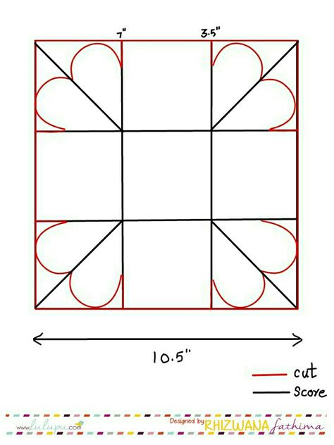 Exploding Box Template: 3d Diy Craft Design Made Easy