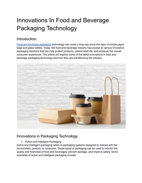 Exploring Tech Pac: Innovation In Packaging Technology