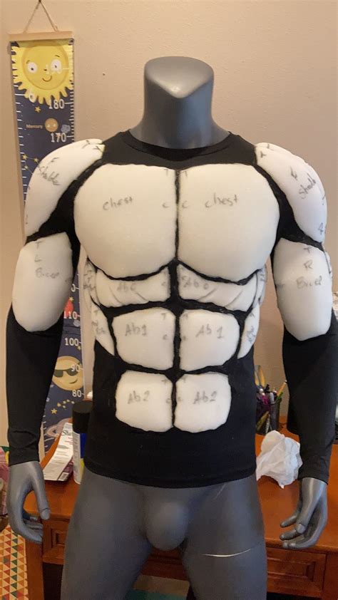 Foam Muscle Suit Template For Cosplay And Costume Design