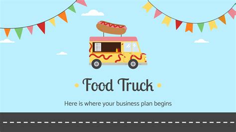 Food Truck Business Plan Google Slides Template