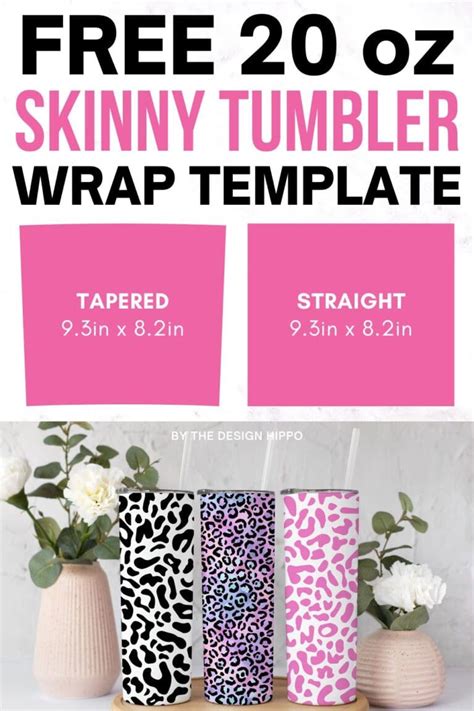 Free 20 Oz Tumbler Wrap Templates