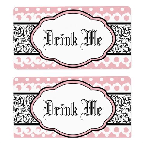 Free Bottle Label Template Designs For Download