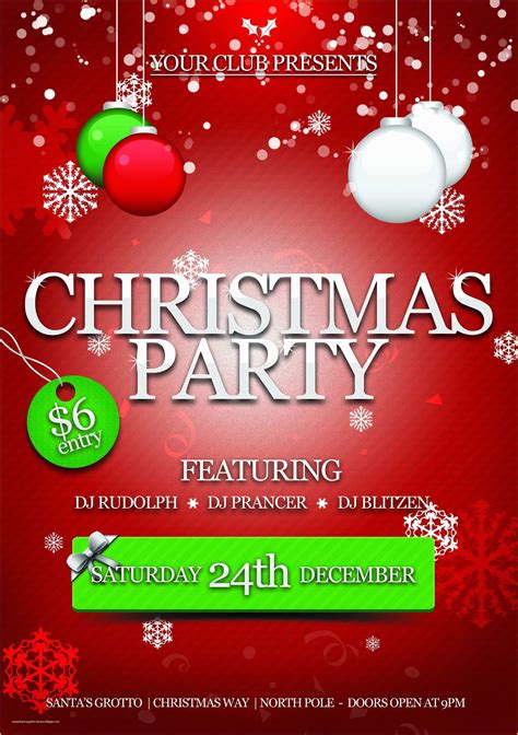 Free Christmas Party Templates For Instant Celebration