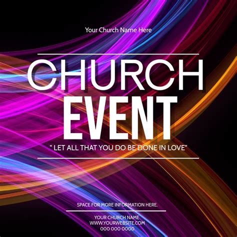 Free Church Event Flyer Templates Download