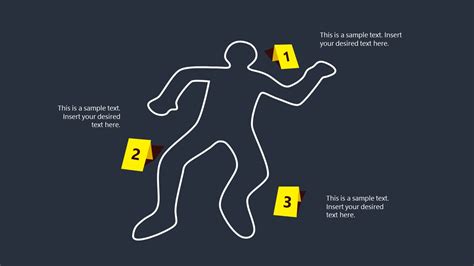 Free Crime Scene Powerpoint Template For Investigators