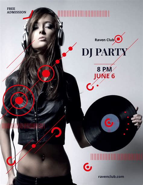 Free Dj Flyer Templates To Get The Party Started