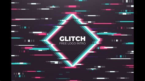 Free Glitch Intro Templates For Videos And Animations