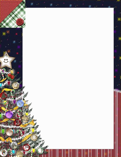 Free Holiday Stationery Templates Download