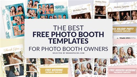 Free Photo Booth Website Templates For Instant Fun