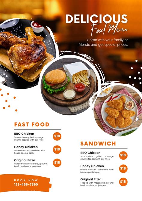 Free Restaurant Flyers Templates Download