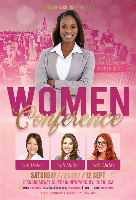 Free Womens Conference Flyer Templates