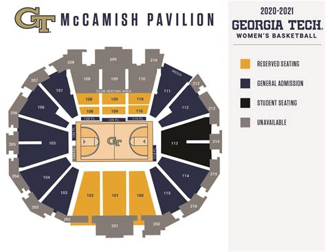 Georgia Tech Basketball Seating Chart Made Easy