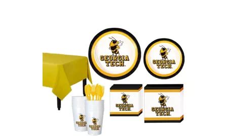 Georgia Tech Party Supplies: Yellow Jacket Celebration Essentials