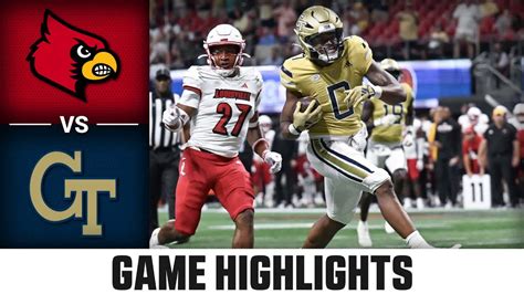 Georgia Tech Vs Louisville Football Tickets: Buy Now