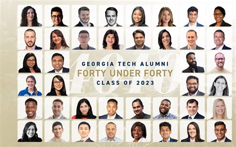 Georgia Techs 40 Under 40 Alumni To Watch