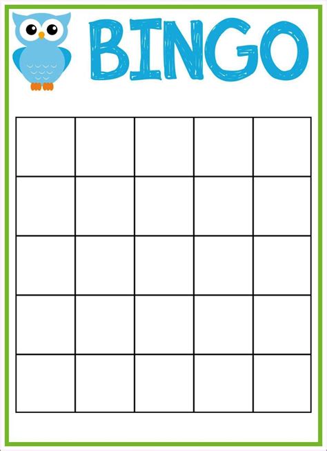 Get Free Blank Bingo Templates In Minutes