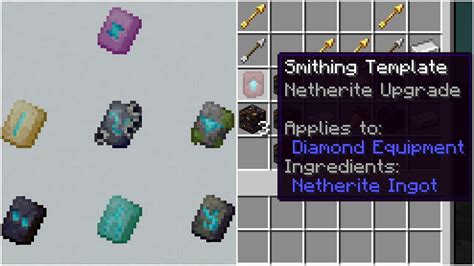 Get Smithing Template In Minecraft Easily