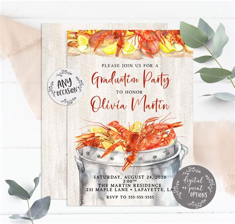 Get Your Free Crawfish Boil Invitation Template Today